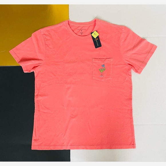 NWT Jimmy Buffett Margaritaville peach amber Shirt size Medium *L25 - Picture 2 of 6